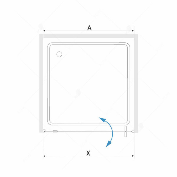 Душевая дверь RGW SV-02 B 900*2000 стекло прозрачное, профиль черный (06320209-14) Душевая дверь RGW SV-02 B 900*2000 стекло прозрачное, профиль черный (06320209-14)