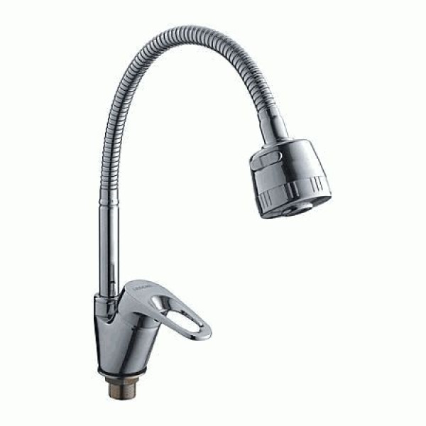 Смеситель для кухни Ledeme с гибким изливом (L4313)