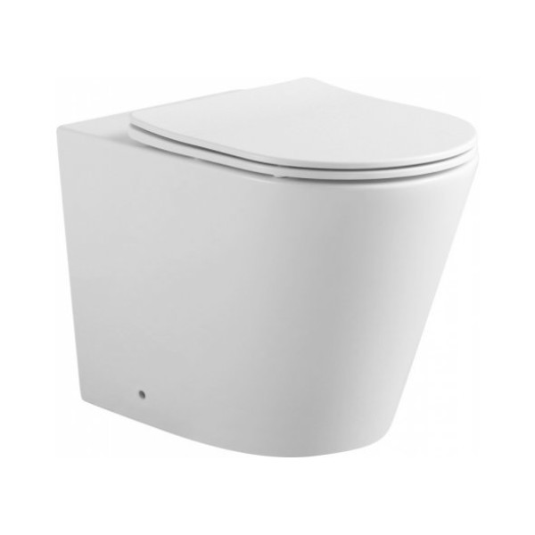 Унитаз приставной Aquanet Atago 2.0 F с сиденьем Soft Close (243548)