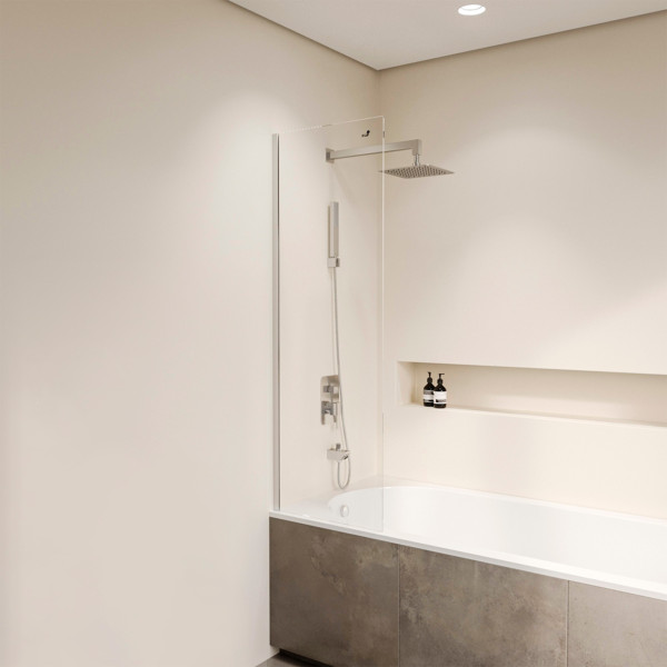 Душевые шторки для ванн RGW Screens 50x150 стекло прозрачное, профиль хром (351105650-11)