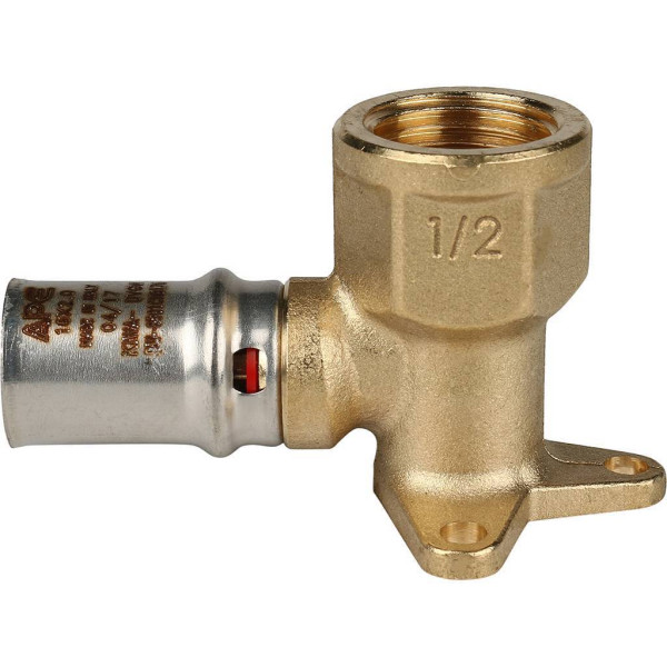 Водорозетка 16x1/2" короткая Stout (пресс) (SFP-0018-001216)