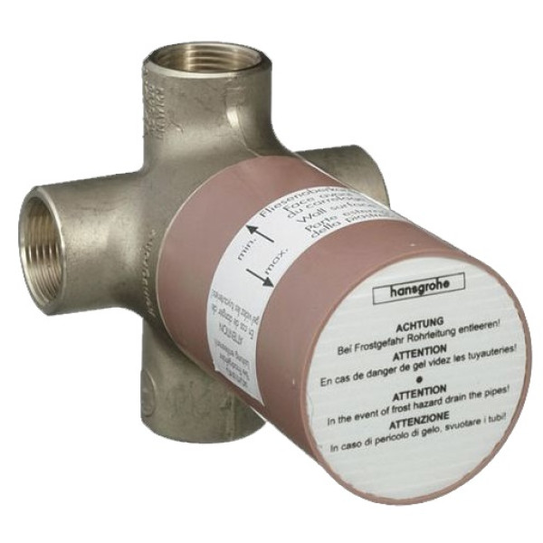 Вентиль запорный Hansgrohe Quattro скрытая часть (15930180) Вентиль запорный Hansgrohe Quattro скрытая часть (15930180)