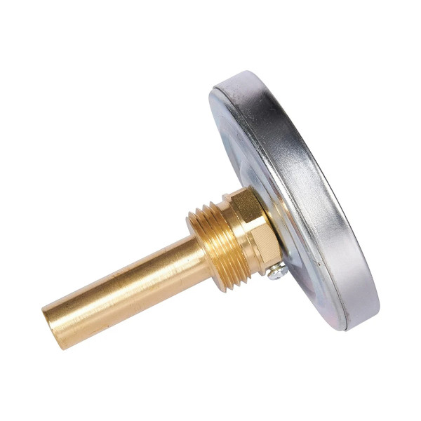 Термометр биметаллический 63 мм c погружной гильзой 50 мм (0°-120°С) Rommer (RIM-0001-635015) Термометр биметаллический 63 мм c погружной гильзой 50 мм (0°-120°С) Rommer (RIM-0001-635015)