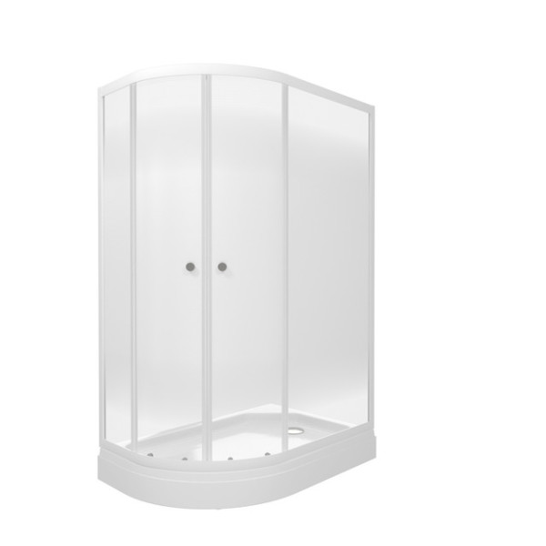 Душевое ограждение Triton Коралл 120x80 правосторонняя стекло матовое профиль белый (DK390) Душевое ограждение Triton Коралл 120x80 правосторонняя стекло матовое профиль белый (DK390)