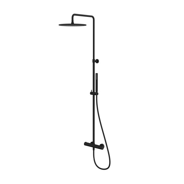 Душевая система Whitecross Y черный мат (Y1254BL)