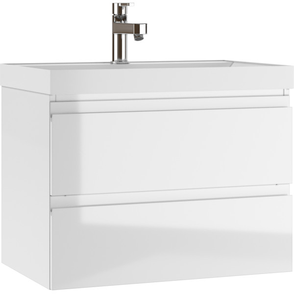 Тумба подвесная Домино Graffo под умывальник Classica 70 белый глянец В2 (DGr2115T) Тумба подвесная Домино Graffo под умывальник Classica 70 белый глянец В2 (DGr2115T)