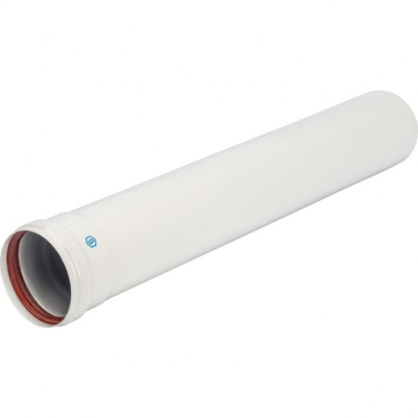 Элемент дымохода DN 80 труба 500 мм утепленная п/м SCA-0080-800500