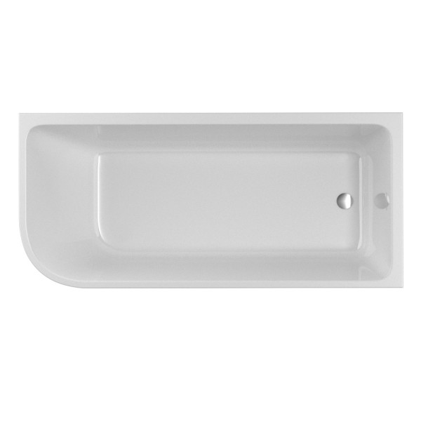 Ванна акриловая BelBagno160x73 правосторонняя белая (BB712-1600-730-R)