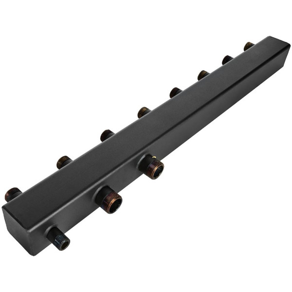 Коллектор распределительный Rommer 1"*1 1/4" на 4 контура (сталь, до 80 кВт) в теплоизоляции (RDG-1016-004004) Коллектор распределительный Rommer 1"*1 1/4" на 4 контура (сталь, до 80 кВт) в теплоизоляции (RDG-1016-004004)