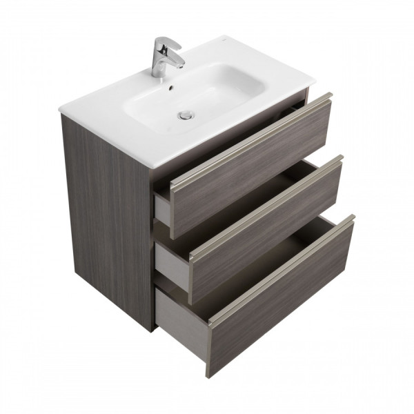 Тумба подвесная Roca The Gap 785x453x741 темно-коричневый (A857406402)