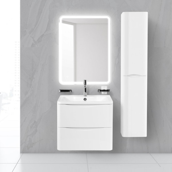 Тумба подвесная BelBagno Acqua 70 см Bianco Lucido (Acqua-700-2C-SO-BL)