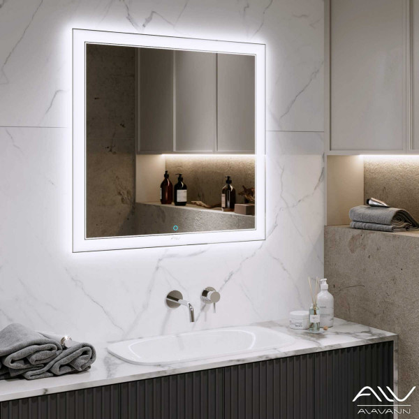 Зеркало с подсветкой Alavann Bella Lux 80
