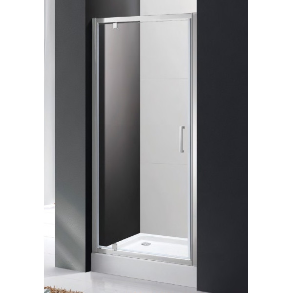 Душевая дверь Cezares Molveno 90x195 стекло прозрачное, профиль хром (MOLVENO-BA-1-90-C-Cr-IV)