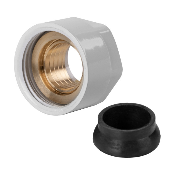 Концовка для монтажной трубки 3/4" белый Royal Thermo ( RAAKN13400WH)