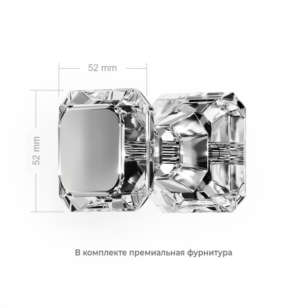 Душевая перегородка RGW WA-054 (WA-010 + Z-072) 1200 стекло прозрачное, профиль хром (351005423-11)