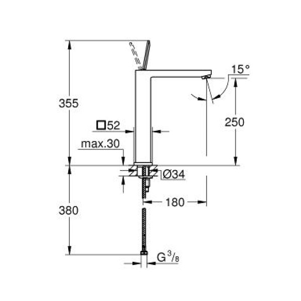 Смеситель для раковины Grohe Eurocube Joy (23661000) Смеситель для раковины Grohe Eurocube Joy (23661000)
