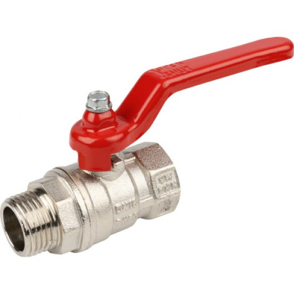Кран 1/2" ВН шаровый Stout стандартнопроходной (чёрная ручка) SVB-0013-000015 Кран 1/2" ВН шаровый Stout стандартнопроходной (чёрная ручка) SVB-0013-000015