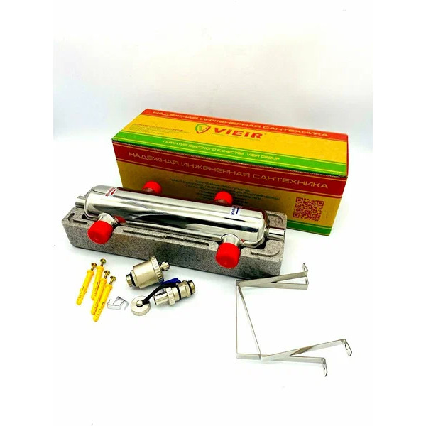 Разделитель гидравлический DN 25 Vieir (60 кВт) (VMB-25-60)