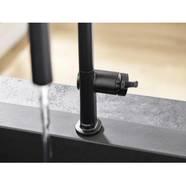 Смеситель для кухни Hansgrohe M54 Talis 210 черный (72804670) Смеситель для кухни Hansgrohe M54 Talis 210 черный (72804670)