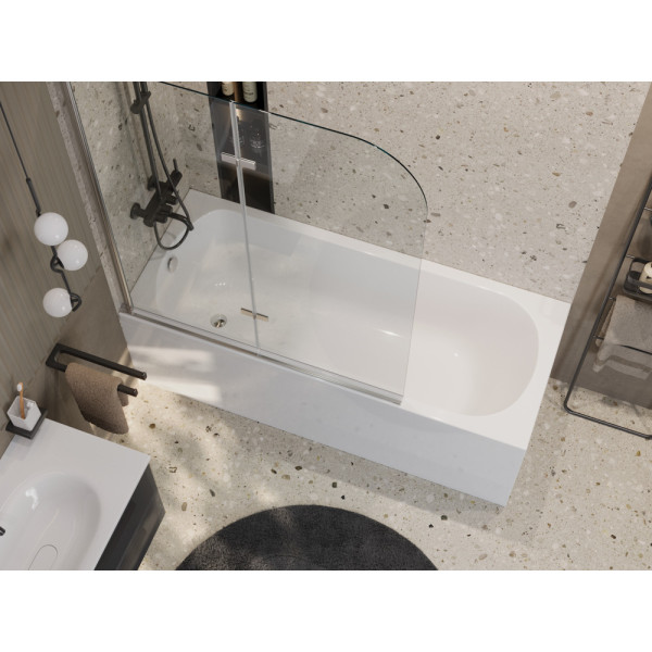 Ванна акриловая Cezares Eco 175x75x60 белый (ECO-175-75-41-W37)