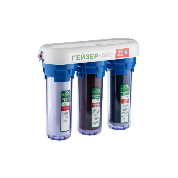 Фильтр под мойку Гейзер Био 322 с краном (для жесткой воды) (11041) Фильтр под мойку Гейзер Био 322 с краном (для жесткой воды) (11041)