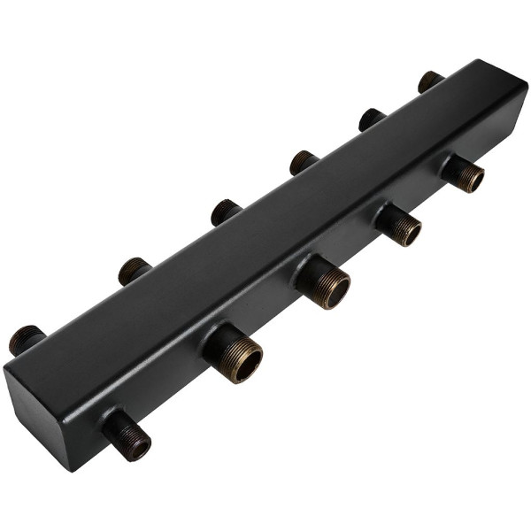 Коллектор распределительный Rommer 1"*1 1/4" на 3(4) контура (сталь, до 80 кВт) в теплоизоляции (RDG-1016-004034) Коллектор распределительный Rommer 1"*1 1/4" на 3(4) контура (сталь, до 80 кВт) в теплоизоляции (RDG-1016-004034)