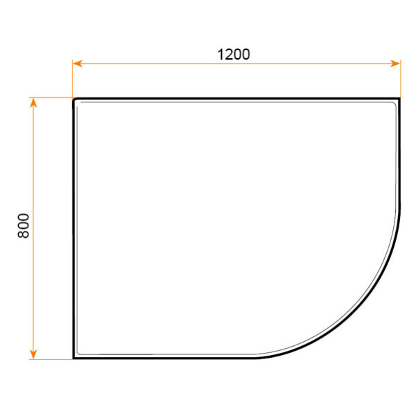 Душевая кабина Niagara Classic 1200*800*2200 стекло прозрачное, профиль хром (NG-2310 L)