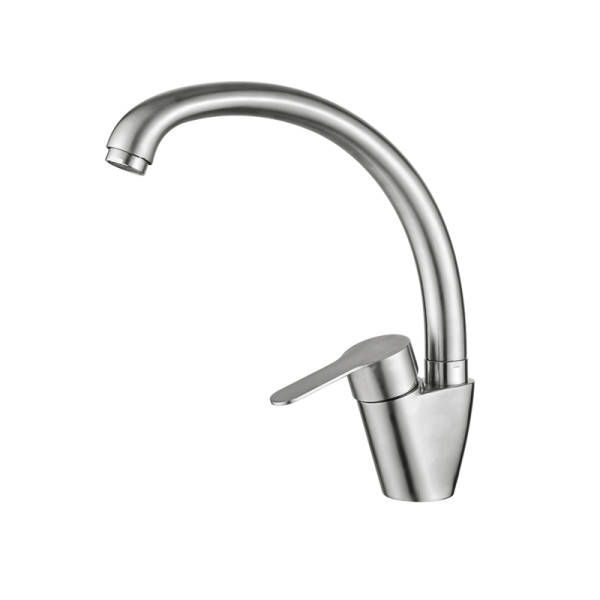 Смеситель для кухни Ledeme нержавейка (L75903)