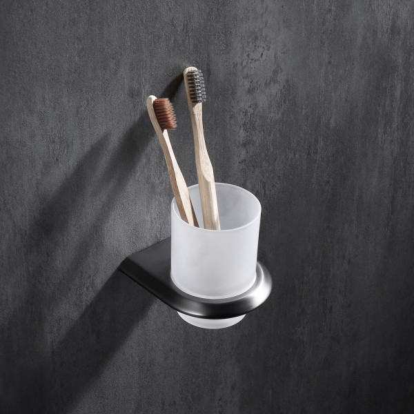 Стакан для зубных щеток Abber Nord никель (AA1556NG)