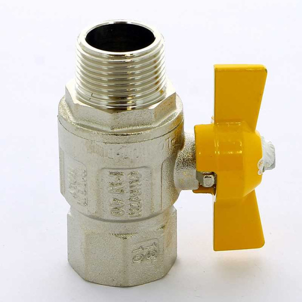 Кран газовый Itap 3/4" ВН шаровый London (бабочка) (069B034) Кран газовый Itap 3/4" ВН шаровый London (бабочка) (069B034)