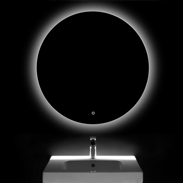 Зеркало Roca Luna 800x20x800 серебристый (Z.RU93.0.755.8)