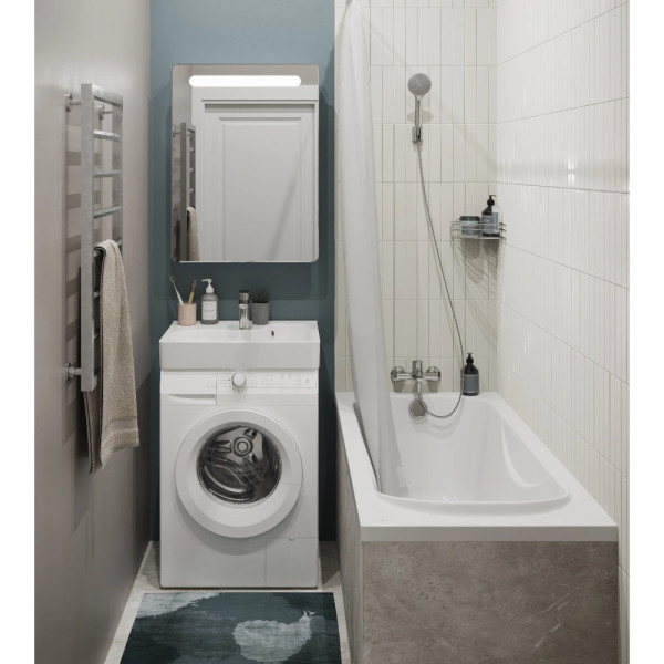 Раковина подвесная над стиральной машиной Santek Клио-50 белая (1WH501770)