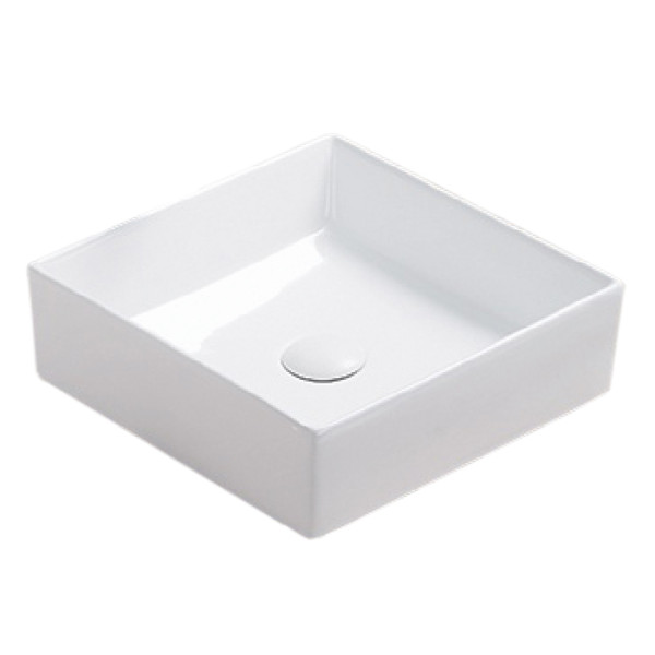 Раковина накладная Azario Flora 36x11x36 белая (AZ-2179-S SP)