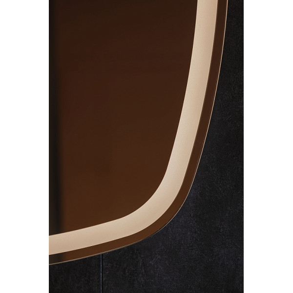 Зеркало Azario Barca -TX 70x70/80,8x80,8 универсал, бесконтактный сенсор (LED-00002973)