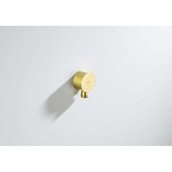 Подсоединение шланговое Aquatek золото шлифованное (AQ2457BG)