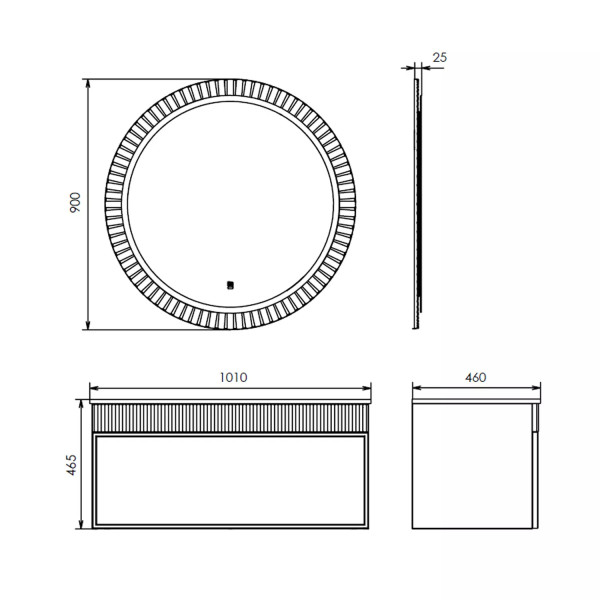 Тумба подвесная с раковиной Comforty Мадрид 1000x460x465 серый шёлк (00-00017880) Тумба подвесная с раковиной Comforty Мадрид 1000x460x465 серый шёлк (00-00017880)