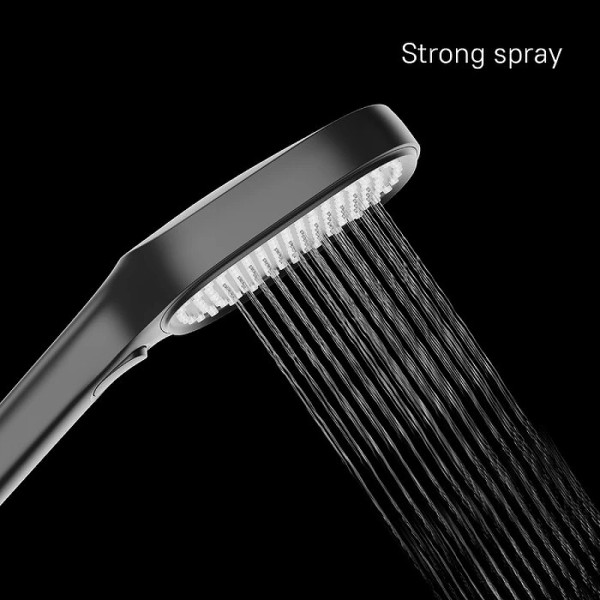 Душевая лейка Milardo Ideal Spa черная (ILS3FB0M18)