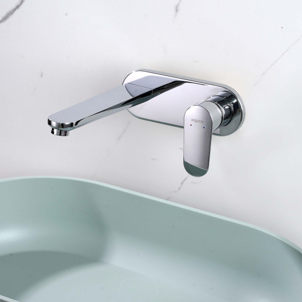 Смеители для раковины Aquatek Ника встраиваемый хром (AQ1813CR)