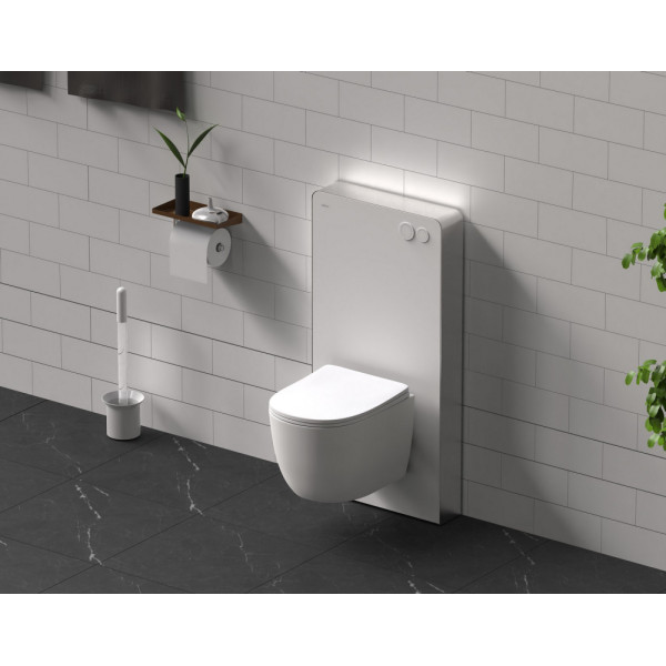 Инсталляция Abber для подвесного унитаза, белый (AC0107MW)