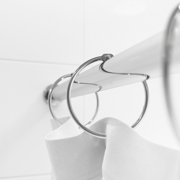 Кольцо для текстильных шторок для ванны Iddis Elegante 57 хром глянцевый (RM03CHOi15) Кольцо для текстильных шторок для ванны Iddis Elegante 57 хром глянцевый (RM03CHOi15)