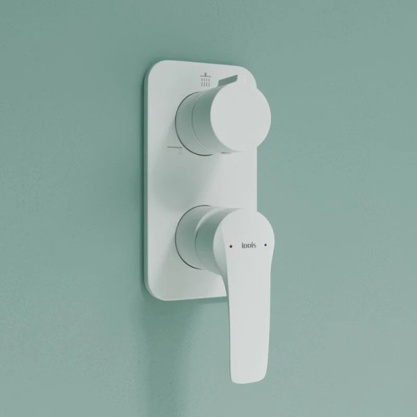 Душевая система Iddis Ray белый матовый (RAYWT03i68)