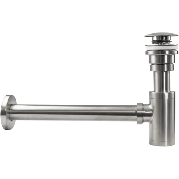 Сифон для раковины клапан клик-клак REA Nikel Никель (REA-A4400)