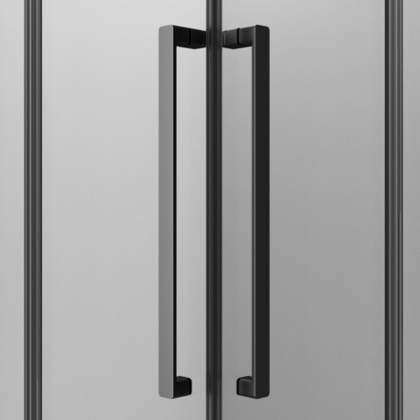 Душевой уголок AM.PM Func 117,8x77x200 стекло прозрачное, профиль черный матовый (W84G-403-12080-BТ)