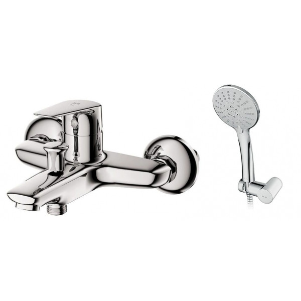 Смеситель для ванны и душа AM.PM Joy с душевым набором (F85E15000) Смеситель для ванны и душа AM.PM Joy с душевым набором (F85E15000)