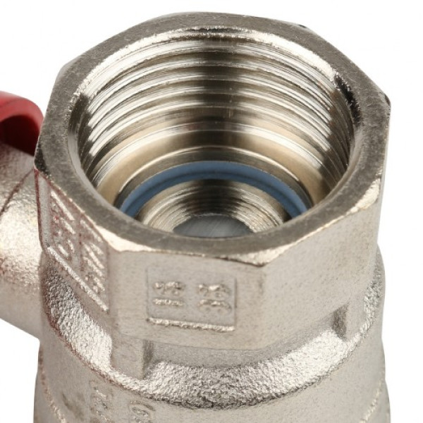 Кран 3/4" ВВ шаровый Stout стандартнопроходной (чёрная ручка) SVB-0011-000020 Кран 3/4" ВВ шаровый Stout стандартнопроходной (чёрная ручка) SVB-0011-000020