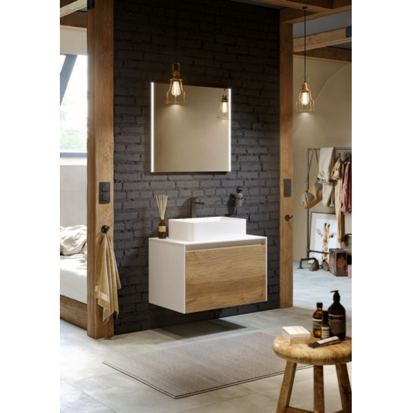 Тумба подвесная Aqwella Mobi 800x500x510 белый (MOB0108W)