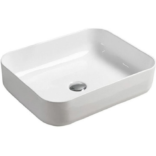 Тумба подвесная с раковиной Comforty Эдинбург 750x520x550 дуб светлый/черный (00004149066)