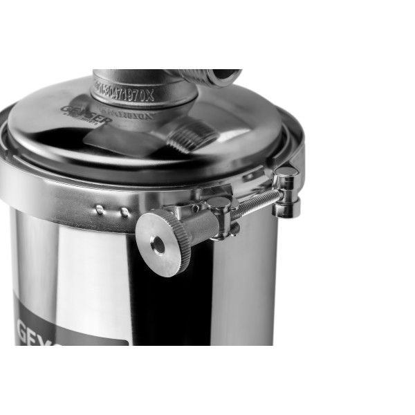 Фильтр колбовый Гейзер Премьер 1" 10BB со сливом (нержавеющая сталь, для холодной и горячей воды) (50754) Фильтр колбовый Гейзер Премьер 1" 10BB со сливом (нержавеющая сталь, для холодной и горячей воды) (50754)