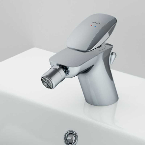 Смеситель для биде AM.PM Spirit V2.0 с донным клапаном, хром (F70A83100) Смеситель для биде AM.PM Spirit V2.0 с донным клапаном, хром (F70A83100)