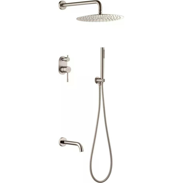 Душевая система Boheme Uno NB (никель) (464-2-NB) Душевая система Boheme Uno NB (никель) (464-2-NB)